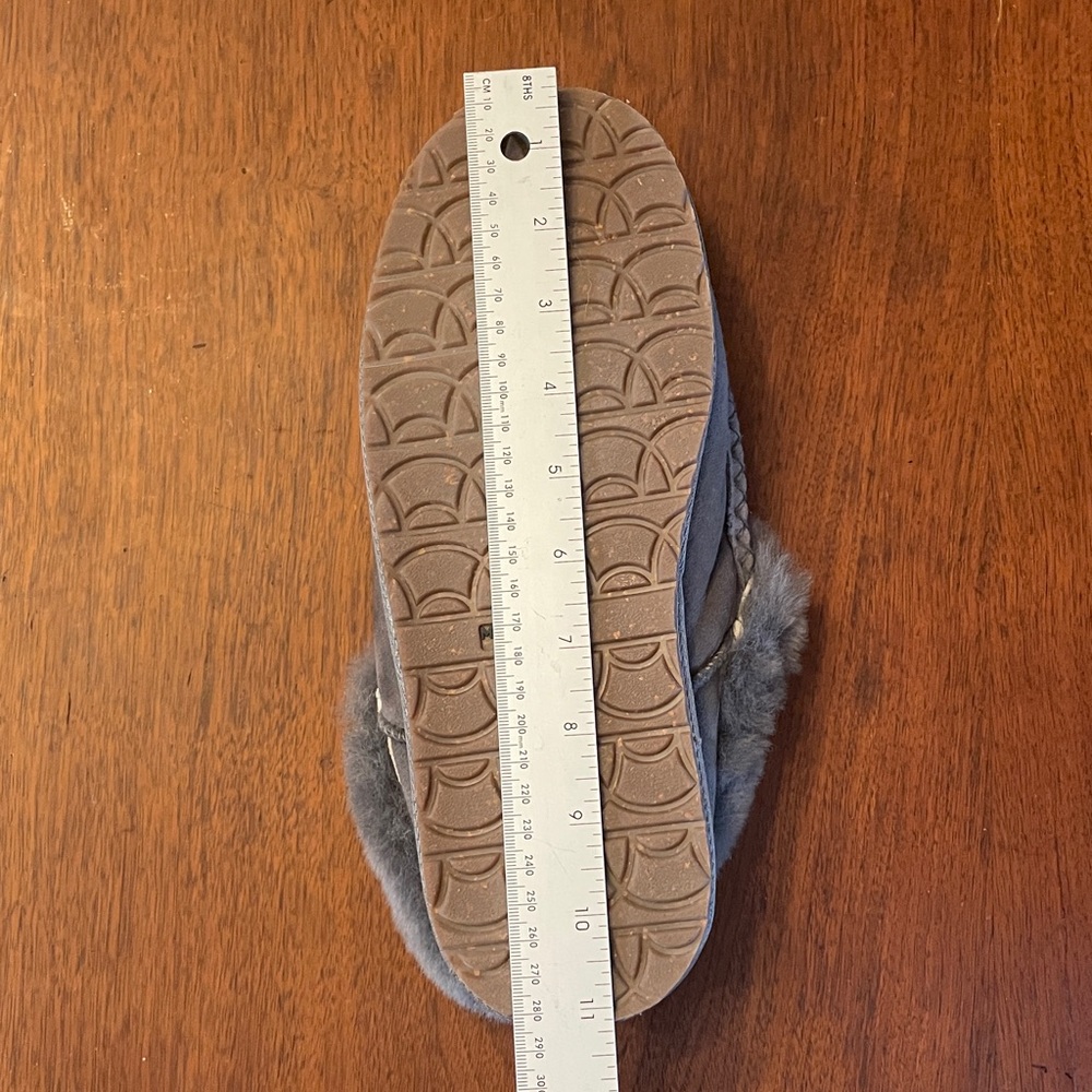 NEW! Manitoban Mukluks sz 41 Men’s Cabin Clog (W 10/M 8) Australian sheepskin - Picture 4 of 17